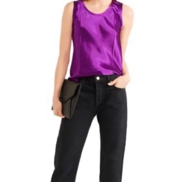 Helmut Lang Vibrant Purple Blouse - Picture 1 of 4